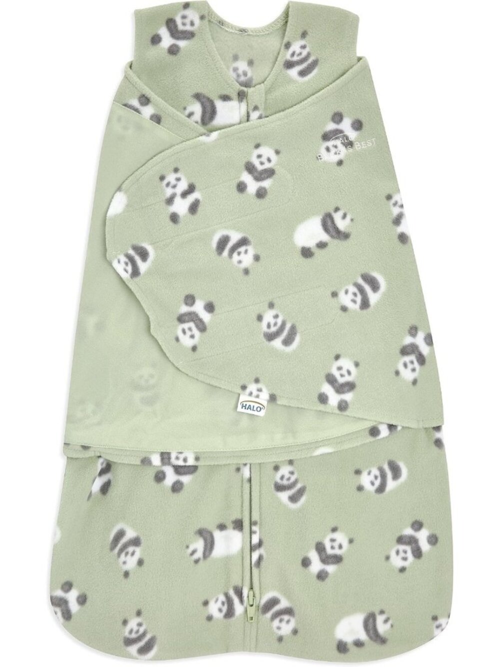 Cozy Micro-Fleece Sleepsack Swaddle, 3-Way Adjustable Wearable Blanket, Newborn